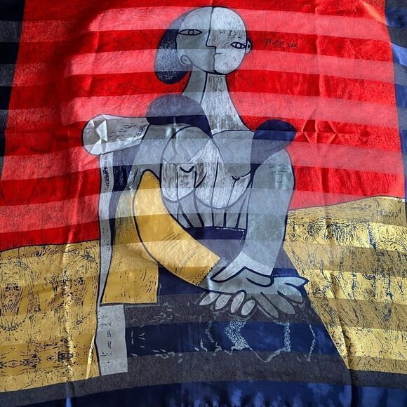 Picasso Scarf Thin Lightweight - Picture 3 of 4